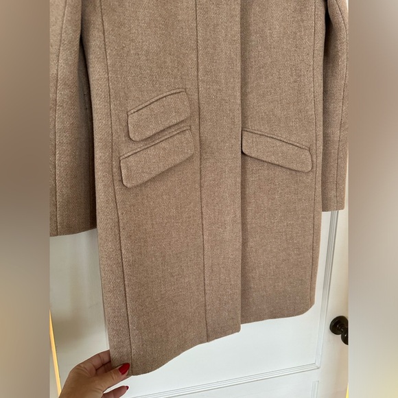 J Crew Funnel Neck Coat (Nello Gori Italian Stadium Cloth) - Picture 2 of 6